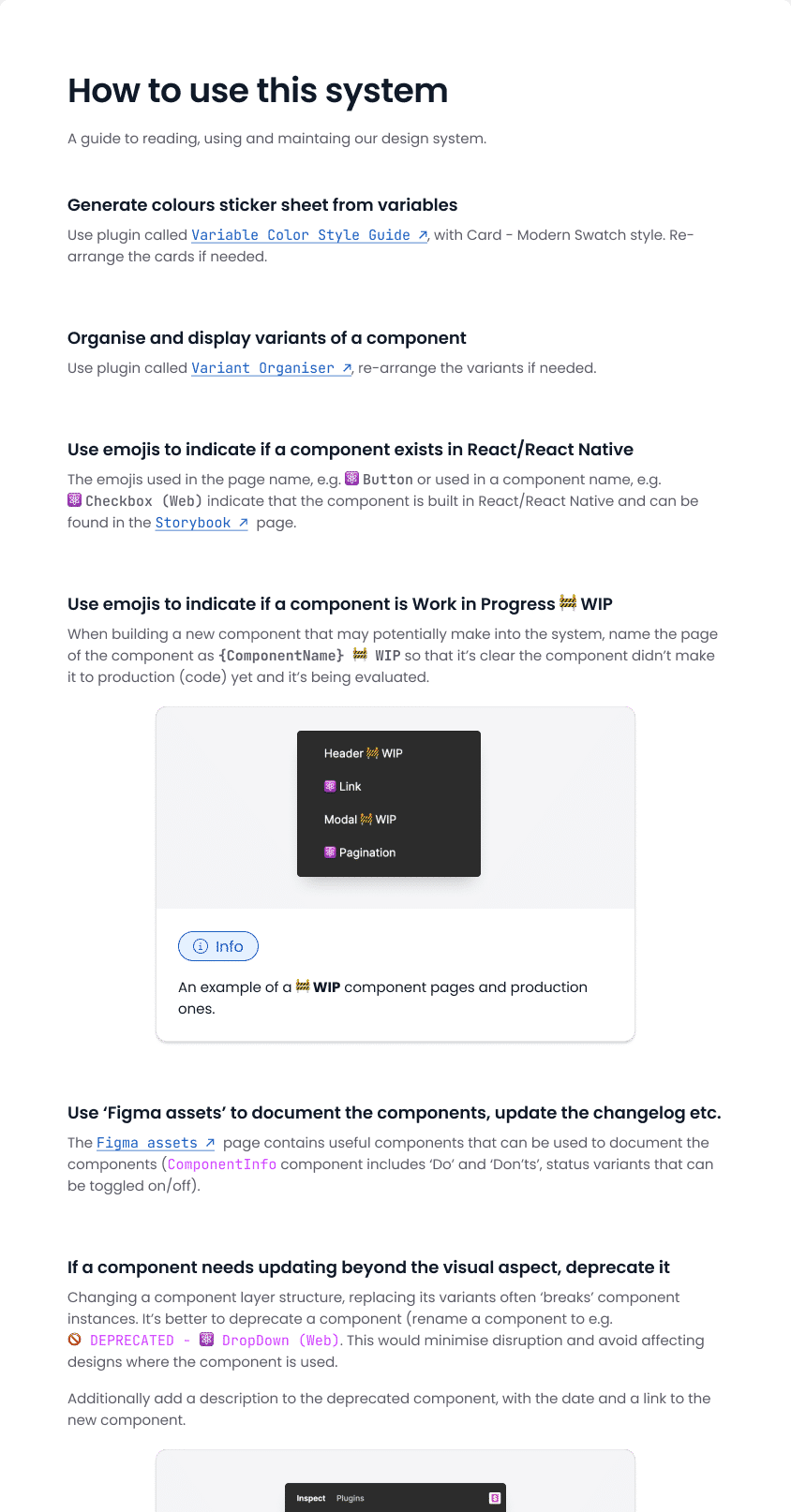 Snippet of how to use the halo design system