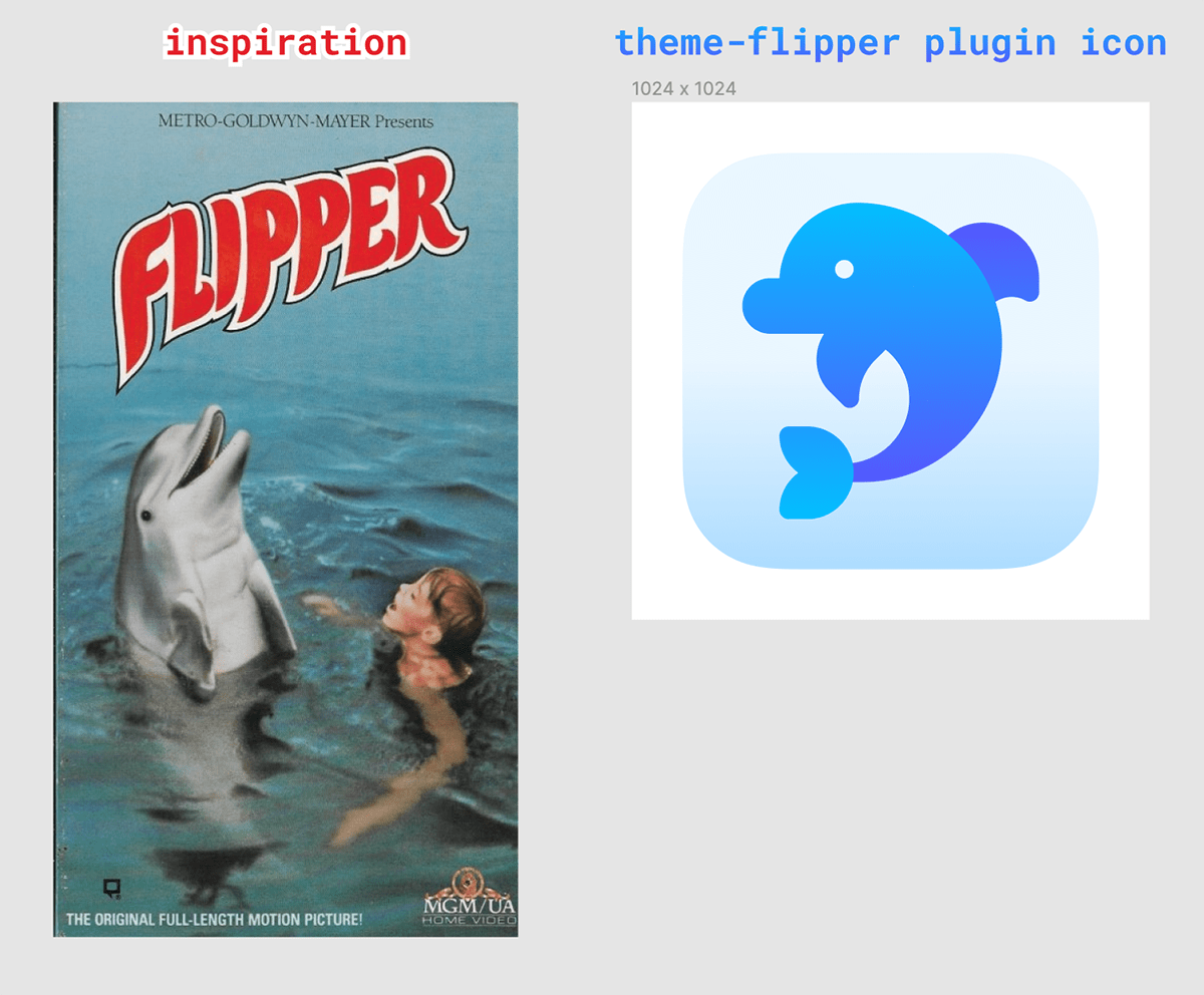 Theme Flipper 2.0 icon/mascot