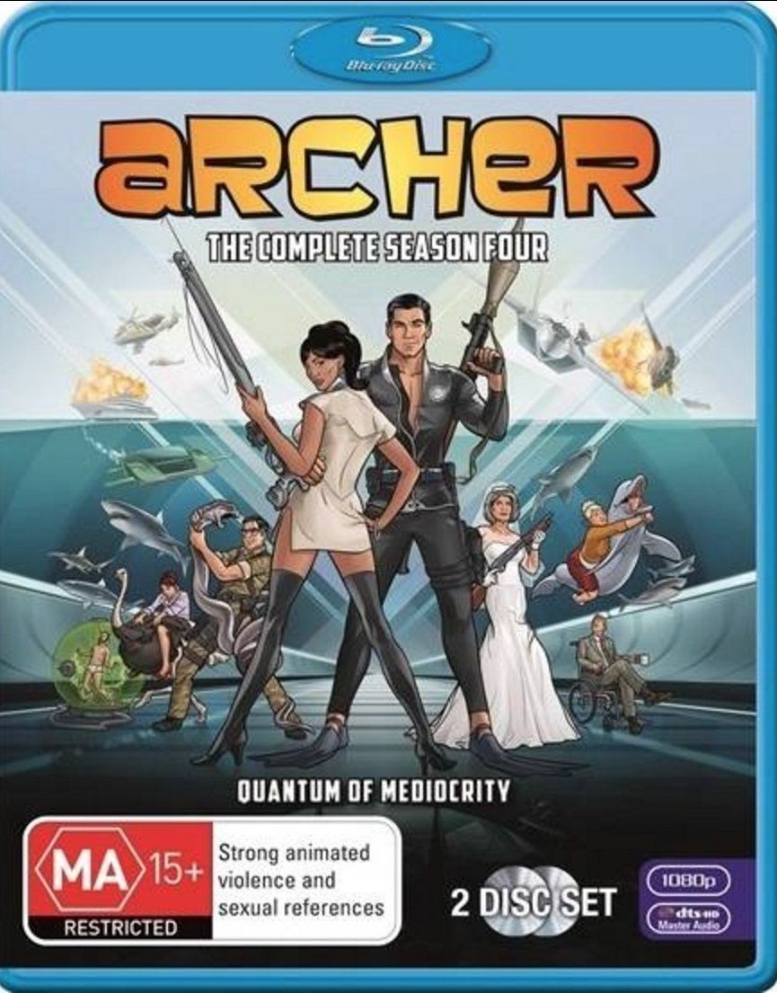 Archer – Temporada 4 [2xBD25] Subtitulado