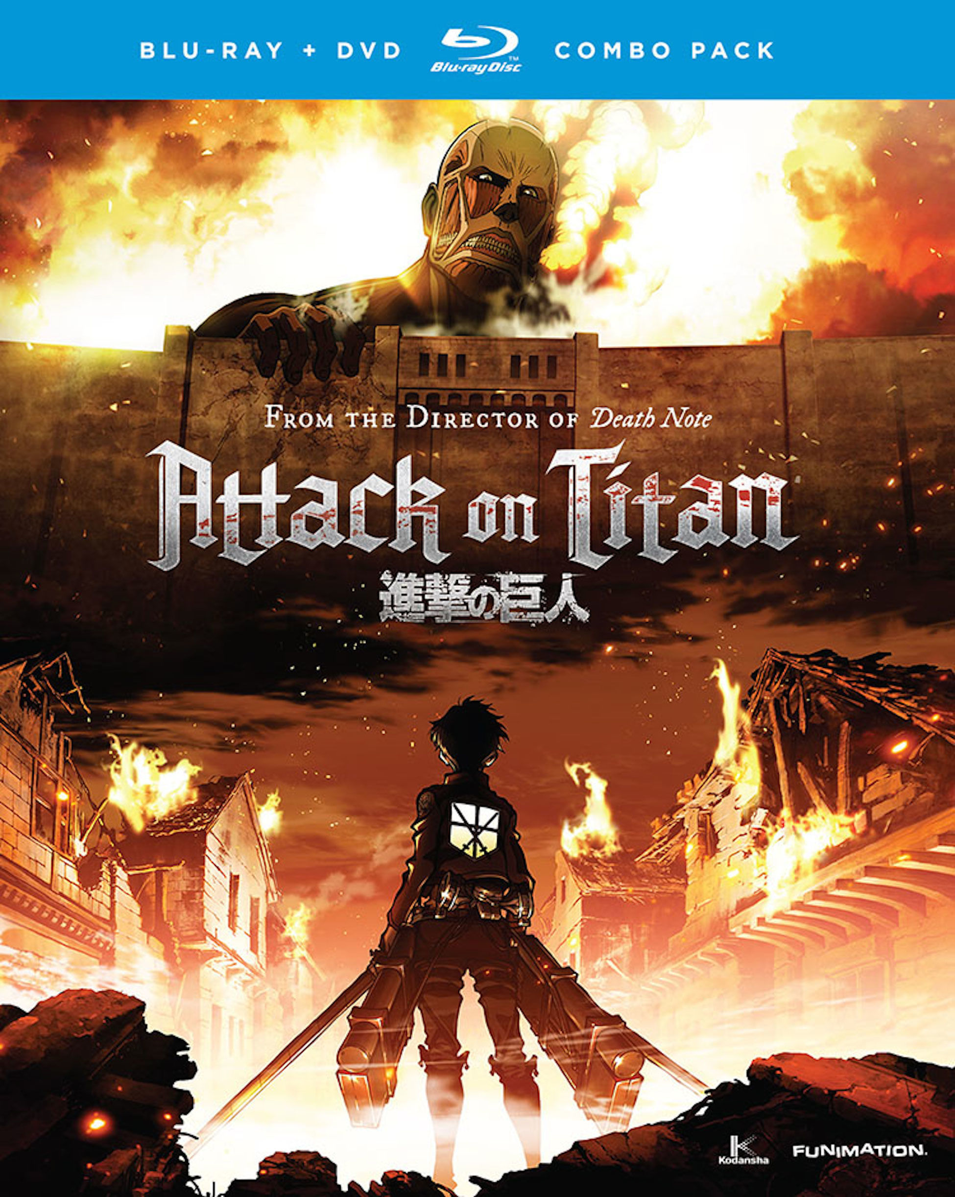 Attack on Titan – Temporada 1 (EE.UU Edition) [4xBD25] Latino