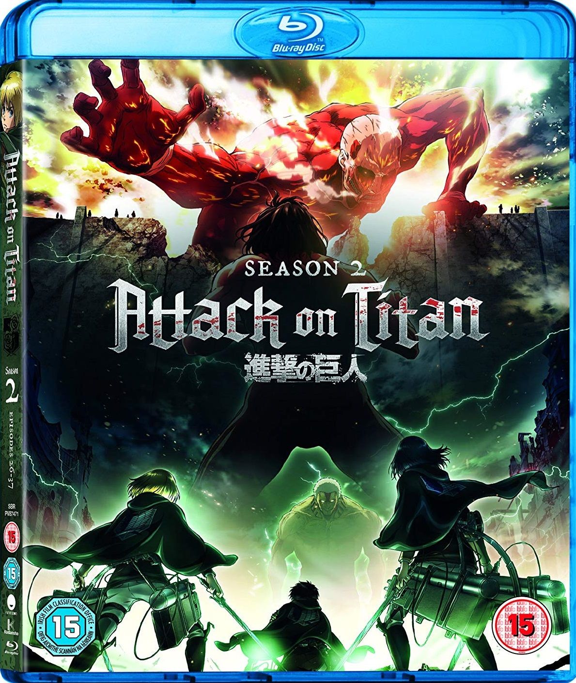 Attack on Titan – Temporada 2 [4xBD25] Latino