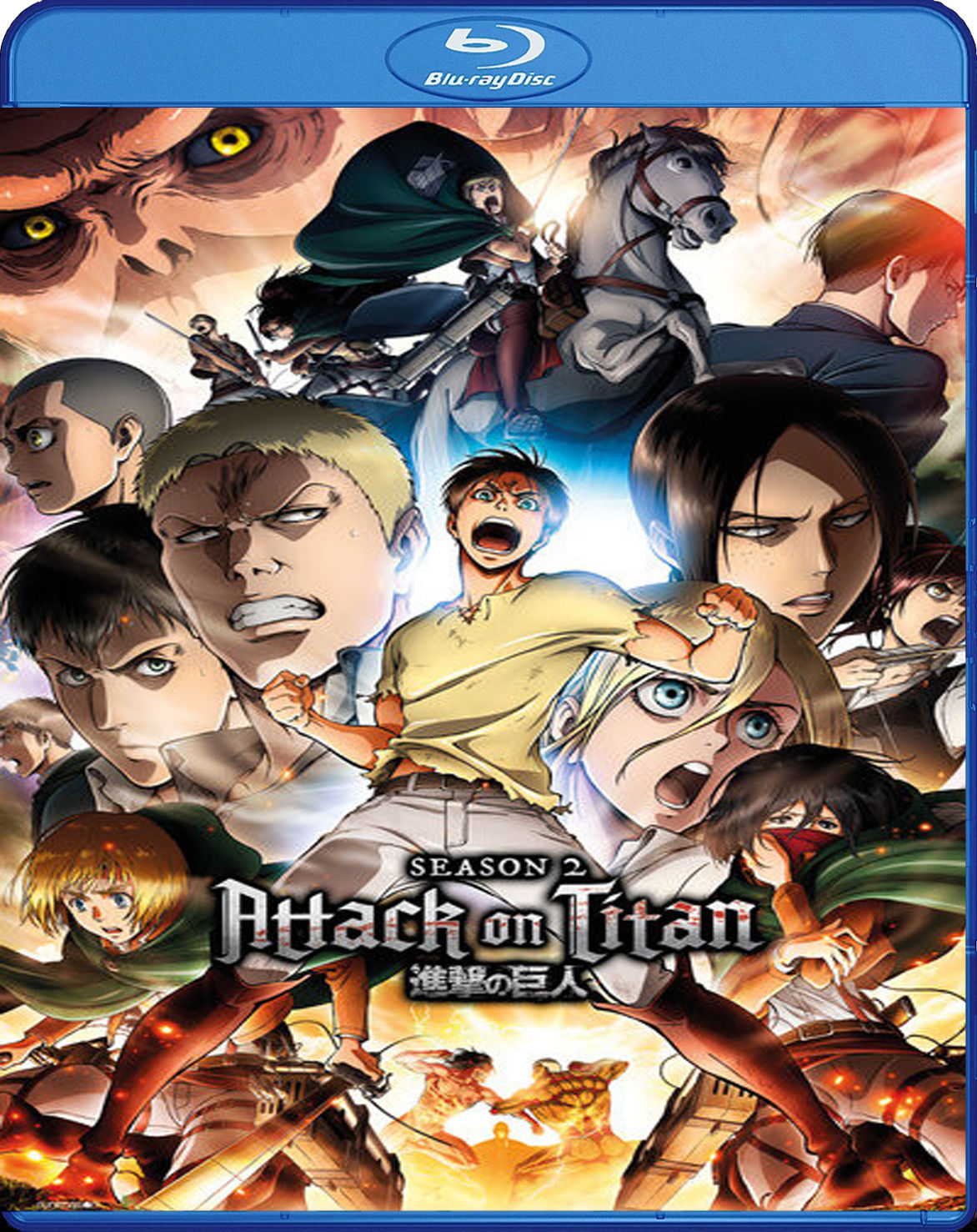 Attack on Titan – Temporada 2 (EE.UU Edition) [2xBD25] Latino