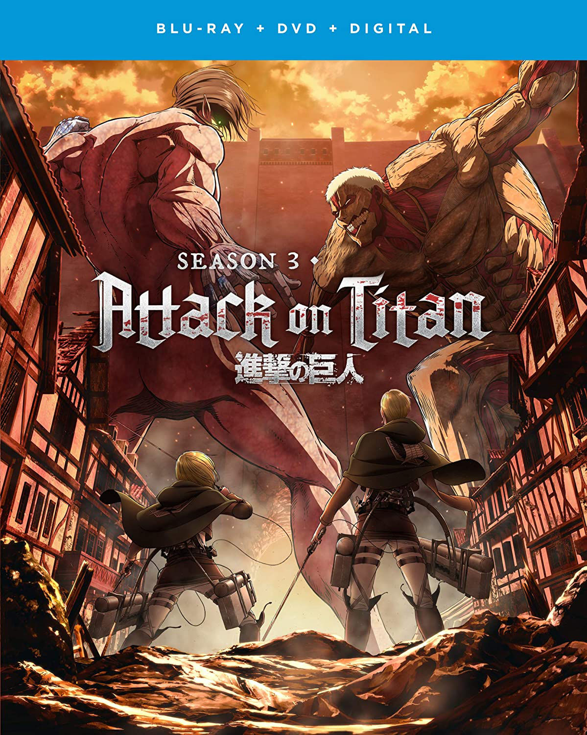 Attack on Titan – Temporada 3 (EE.UU Edition) [4xBD25] Latino