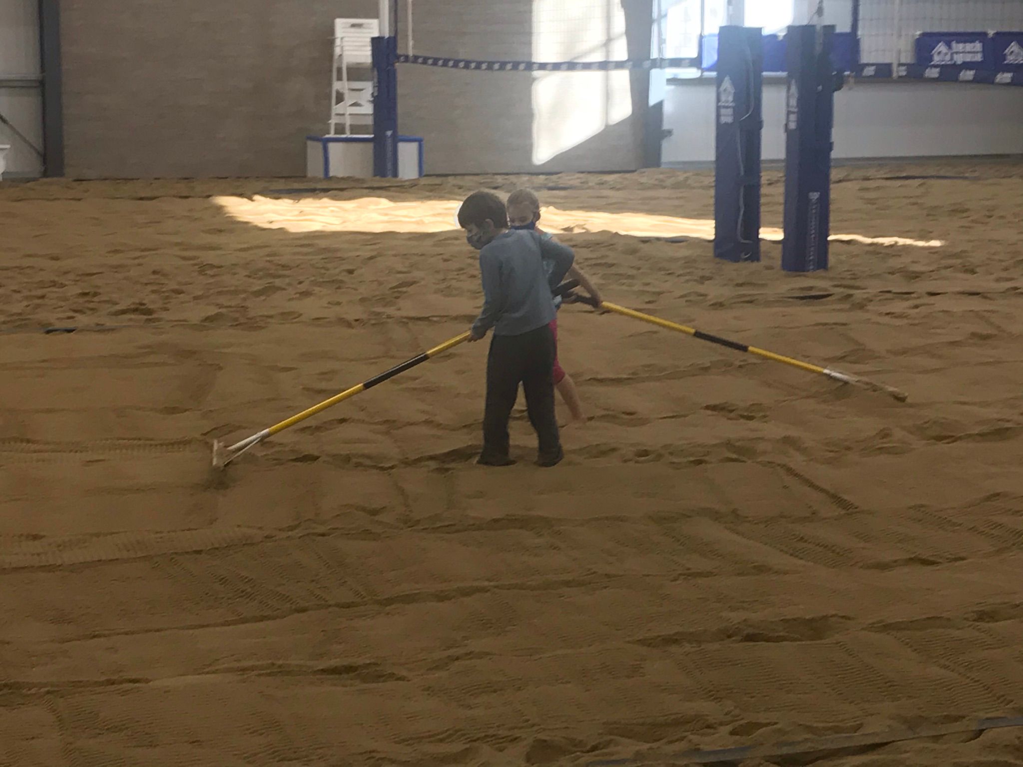 Beach House Court Maintenance Crew ACTIVATED!!!!!