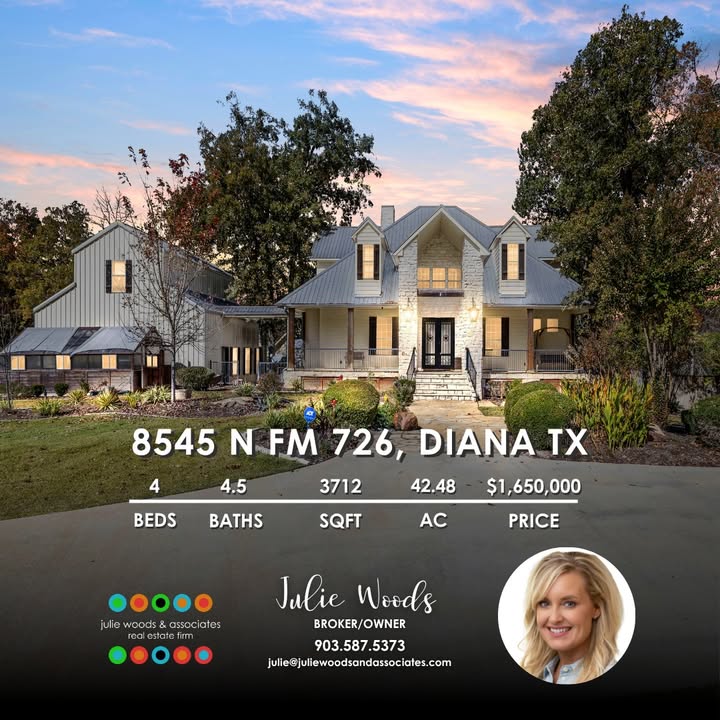 8545 Fm 726 N, Diana, TX, 75640