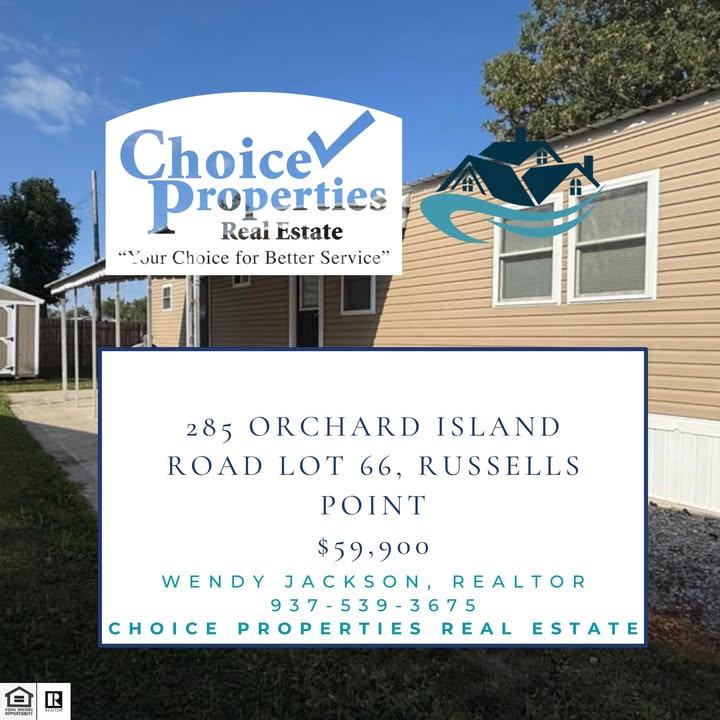 285 N Orchard Island Rd Lot 66, Russells Pt, OH, 43348