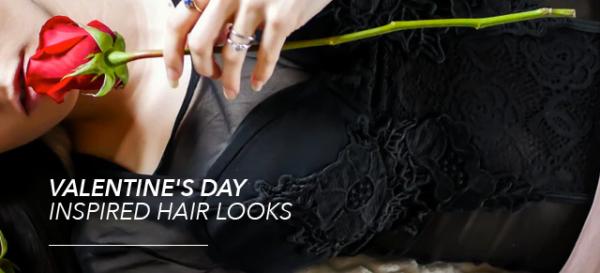 Valentine's day Inspired Hair Looks