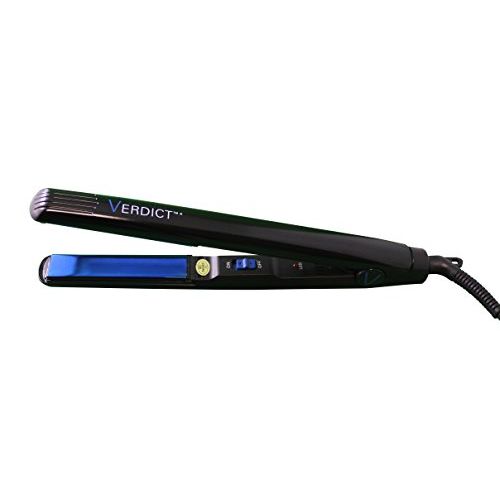 VERDICT PROFESSIONAL  BLUE MIRROR TITANIUM  FLAT IRON 450 F-BLACK