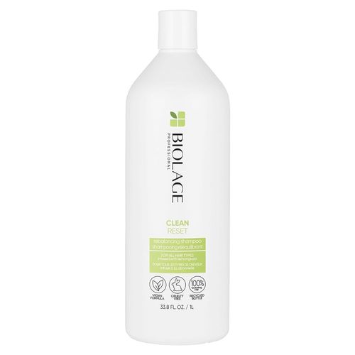 BIOLAGE CLEAN RESET NORMALIZING SHAMPOO FOR ALL HAIR TYPES, 1000ML