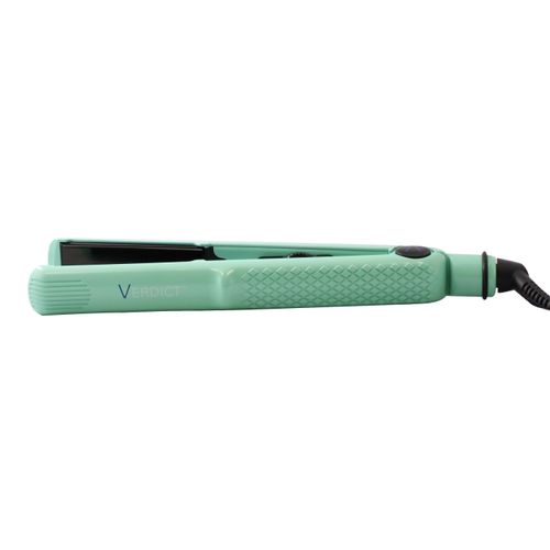 VERDICT PROFESSIONAL  BLUE MIRROR TITANIUM  FLAT IRON 450 F-BEVELED GLASS