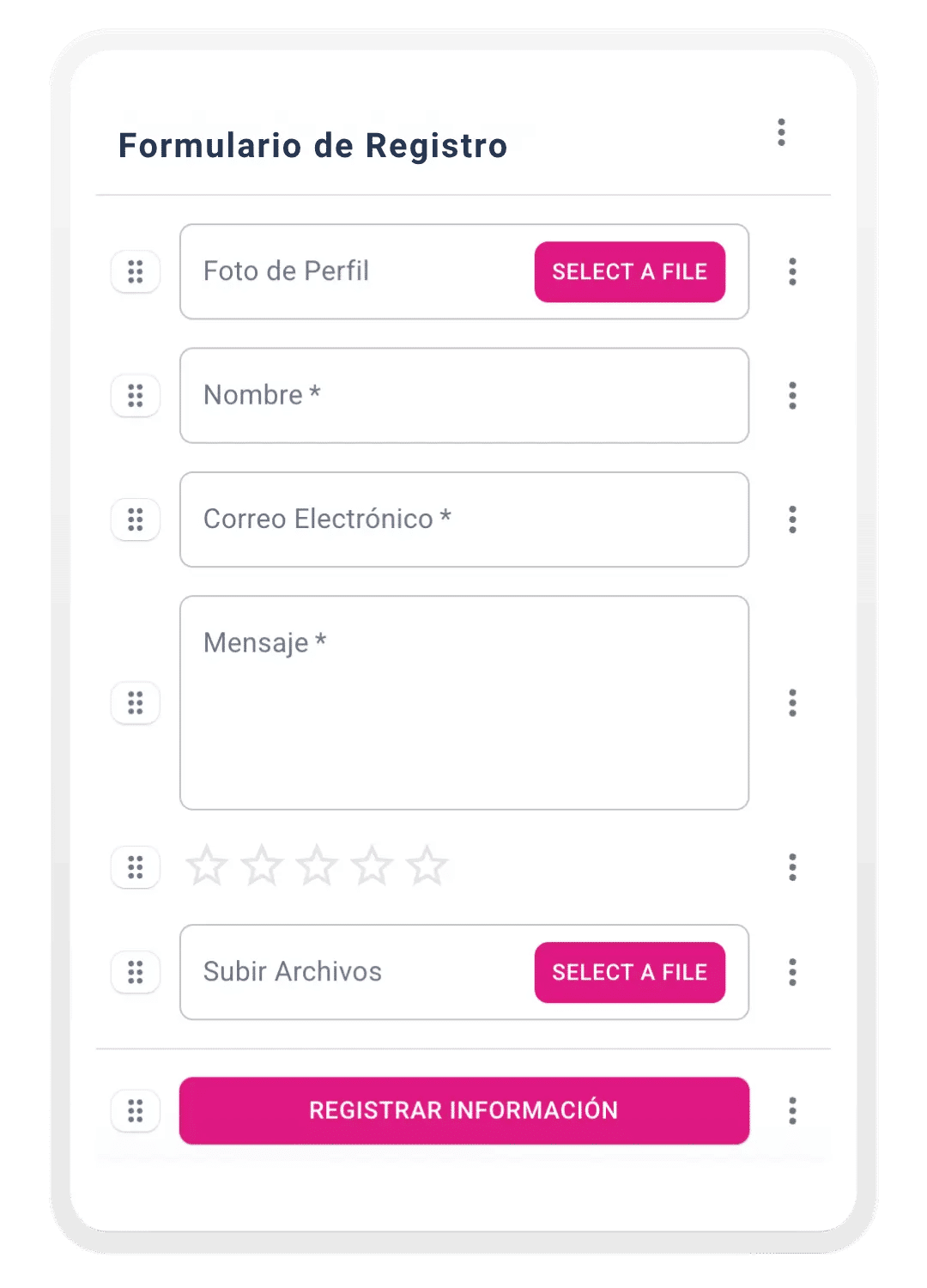 Custom Forms