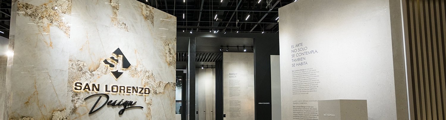 "Arte que se habita": la innovadora propuesta de San Lorenzo Design en Expo Revestir 2025