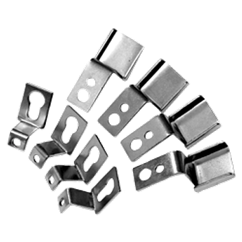 8 PIEZAS DE FIJACIÓN DE ACERO