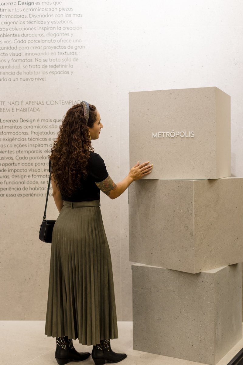 "Arte que se habita": la innovadora propuesta de San Lorenzo Design en Expo Revestir 2025