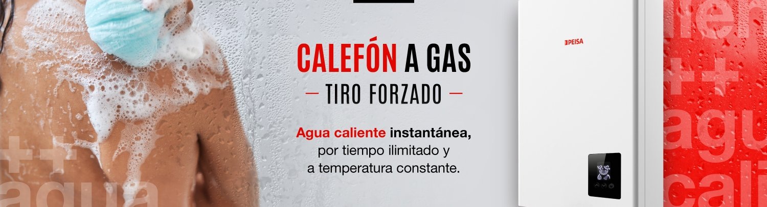 Nuevo Calefón 14 TBF: Calefón digital a gas de tiro forzado