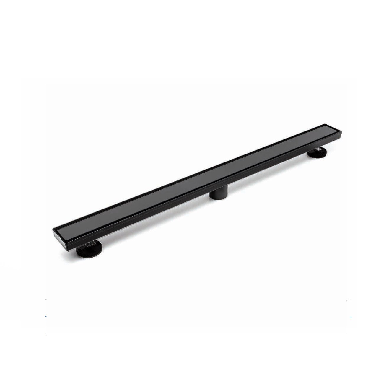 Desague Lineal Negro 90 CM X 7 CM X 7,4 CM