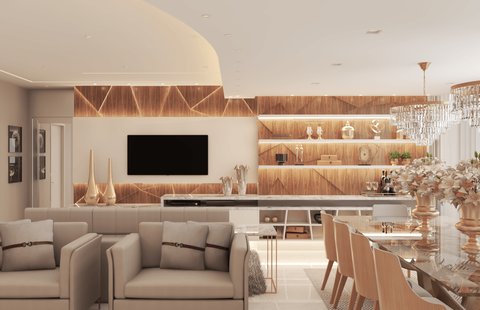 Um apartamento que une modernidade, conforto e estilo