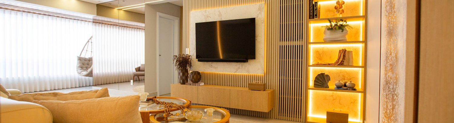 Apê de 150 m² ganha atmosfera clean e aconchegante para novo momento de vida