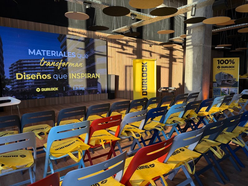 "Viví la Experiencia Durlock": Materiales que Transforman, Diseños que Inspiran Deslumbró en Experiencia Living