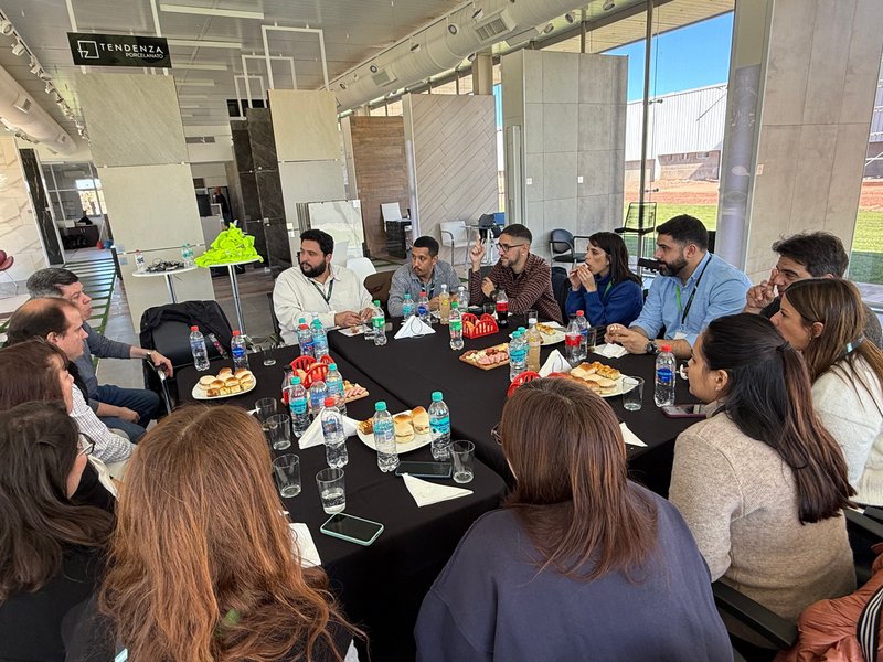 Innovación y Procesos: N4 Arquitectura visitó la planta de Cerámica Cañuelas