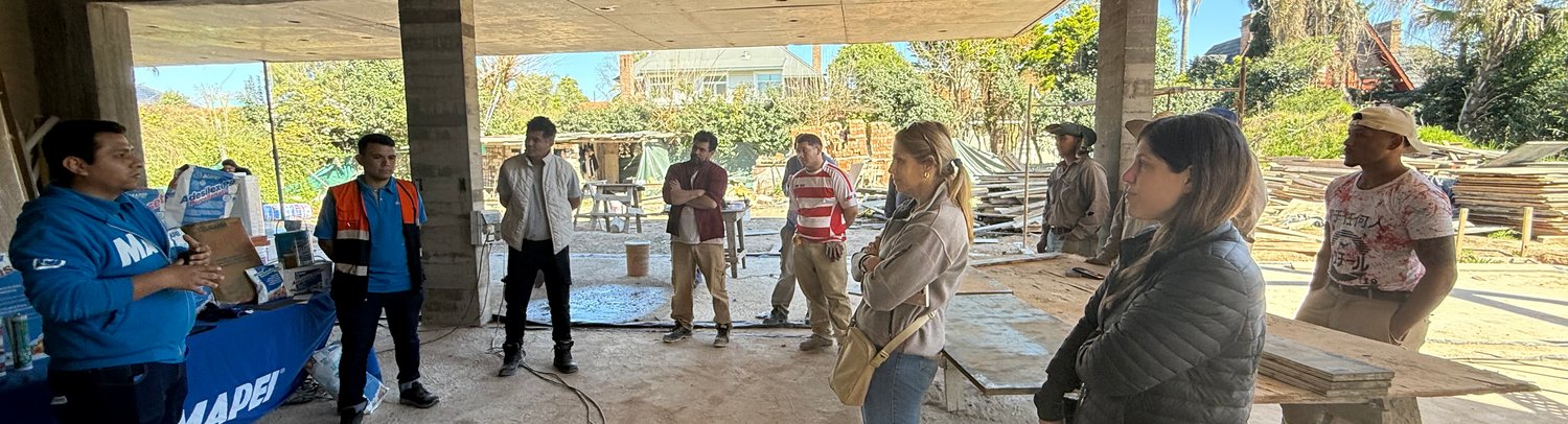 Mapei Tour: La Capacitación que Llega a la Obra para Transformar Proyectos