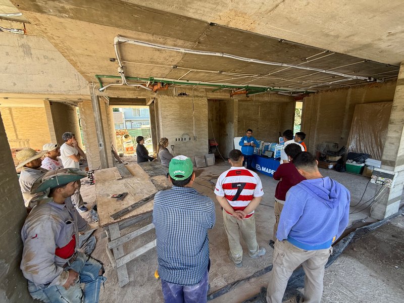Mapei Tour: La Capacitación que Llega a la Obra para Transformar Proyectos