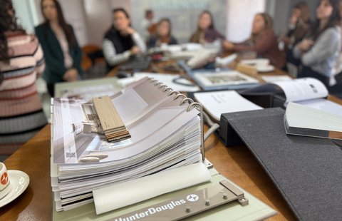 Encuentro en Hunter Douglas: diseño, innovación y control solar