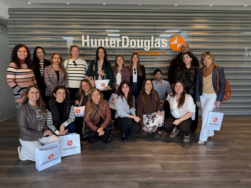 Encuentro en Hunter Douglas: diseño, innovación y control solar