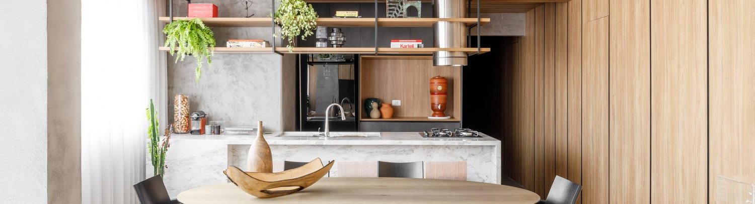 Renovação e modernidade no apartamento de 120m² na Avenida Paulista