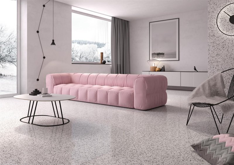 La enorme versatilidad del terrazzo