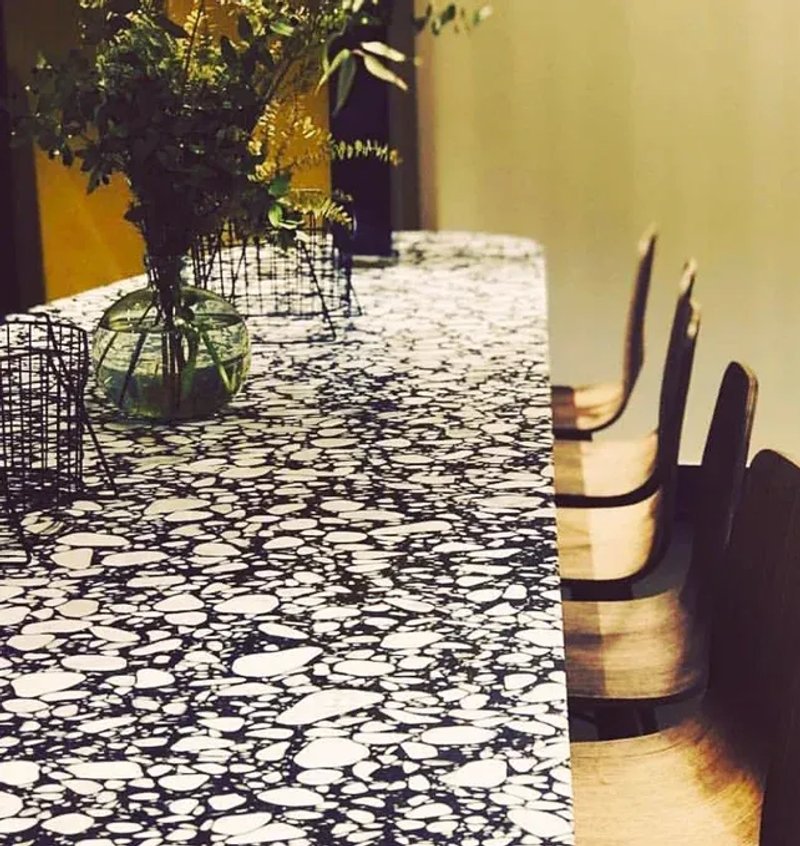 La enorme versatilidad del terrazzo