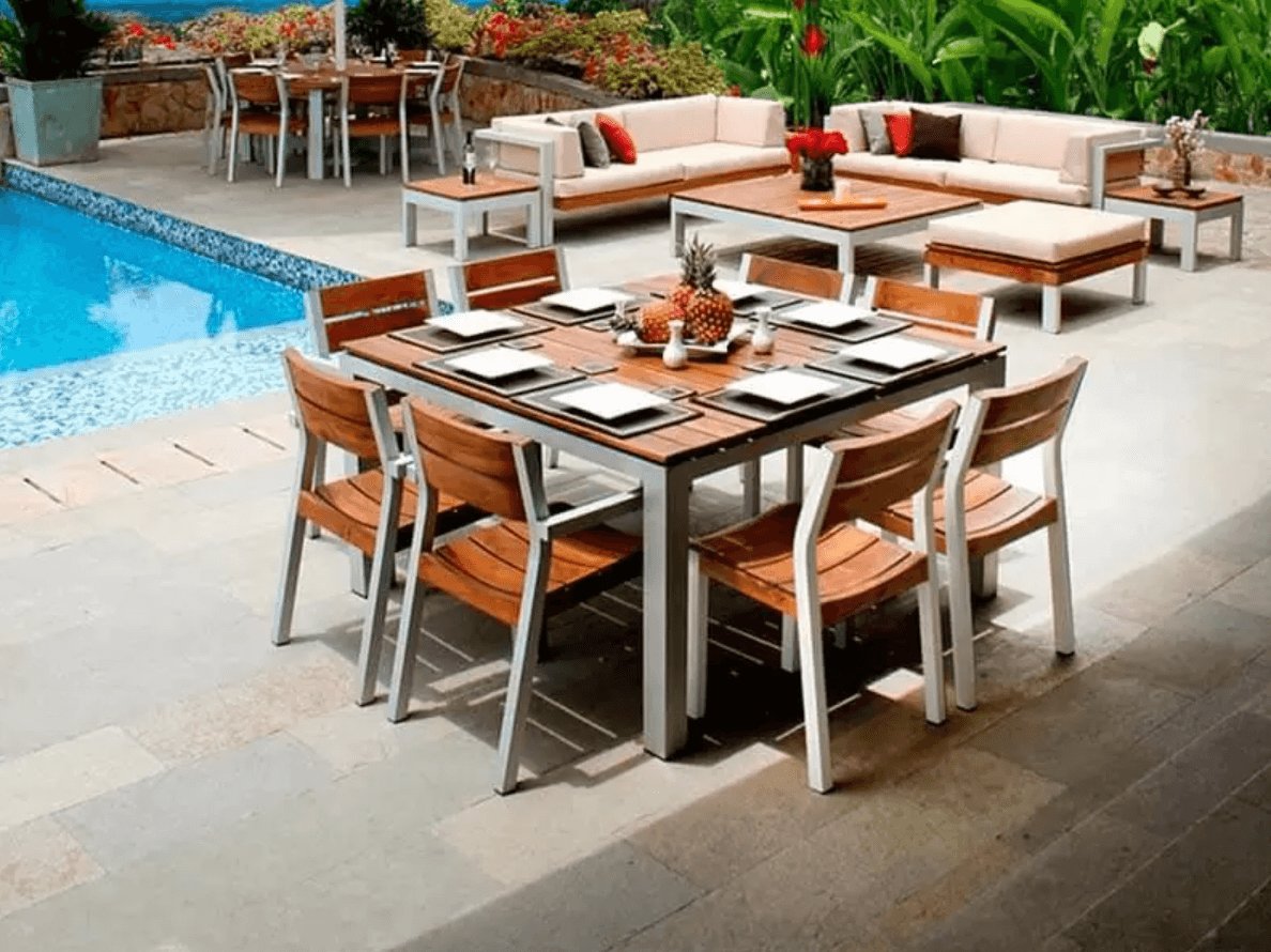 Muebles de Aluminio y Madera