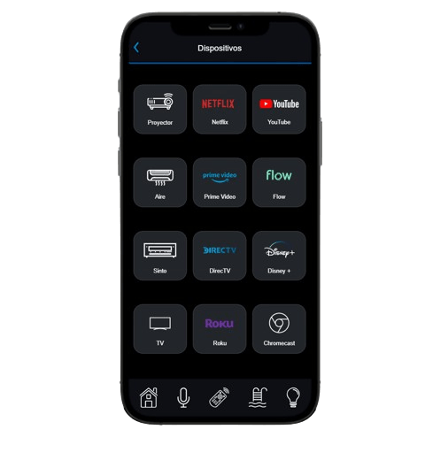 Dispositivos por Control Remoto