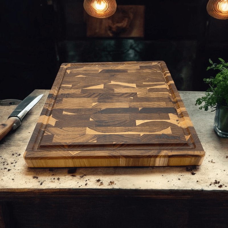 Tromen lanza su nueva línea de tablas de madera para amantes de la cocina y el asado