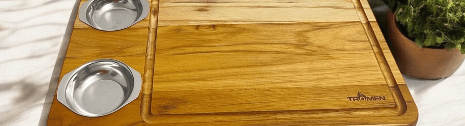 Tromen lanza su nueva línea de tablas de madera para amantes de la cocina y el asado