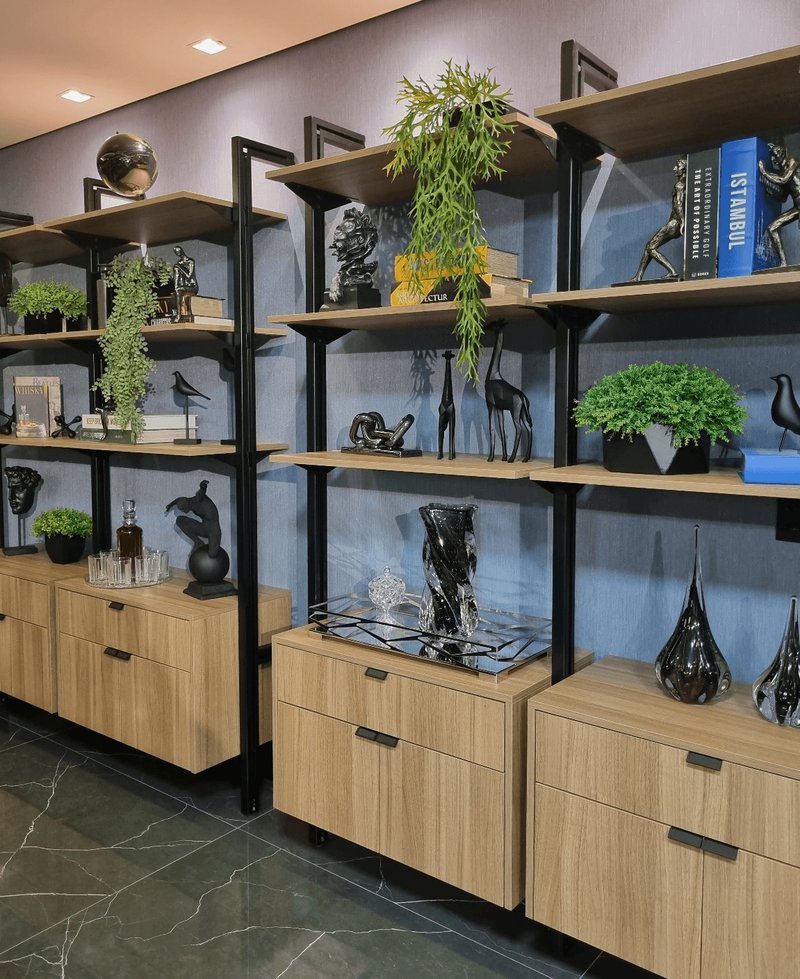 Elegância e sofisticação em um projeto empresarial de 350m²