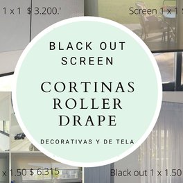 Cortinas Roller Zona Norte