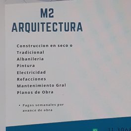 M2 Construccion % Servicios