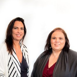 Adriana Andriole e Miriam Nascimento (AME)