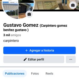 Carpintero gustavo gomez