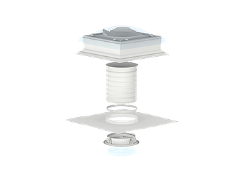 Túnel flexible para techo plano TCF