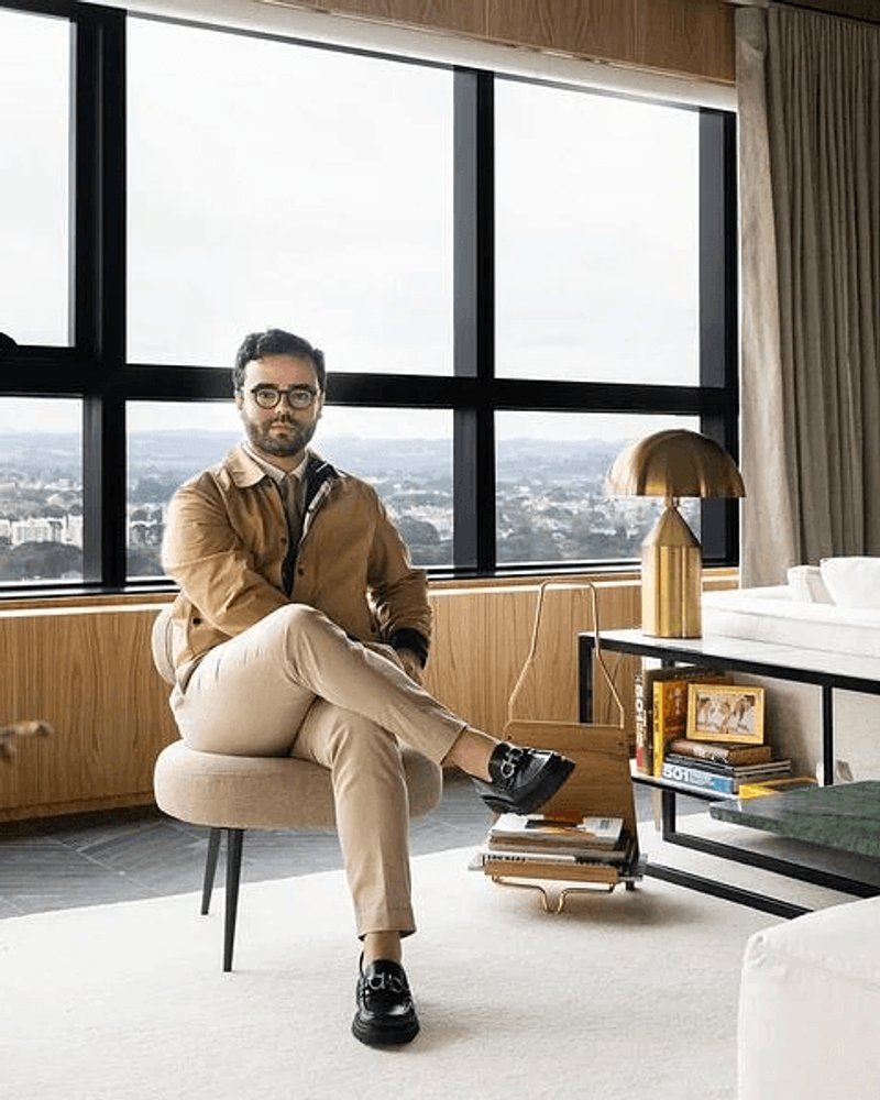 A inspiração por trás do apartamento Mike, assinado por Rodolfo Fontana