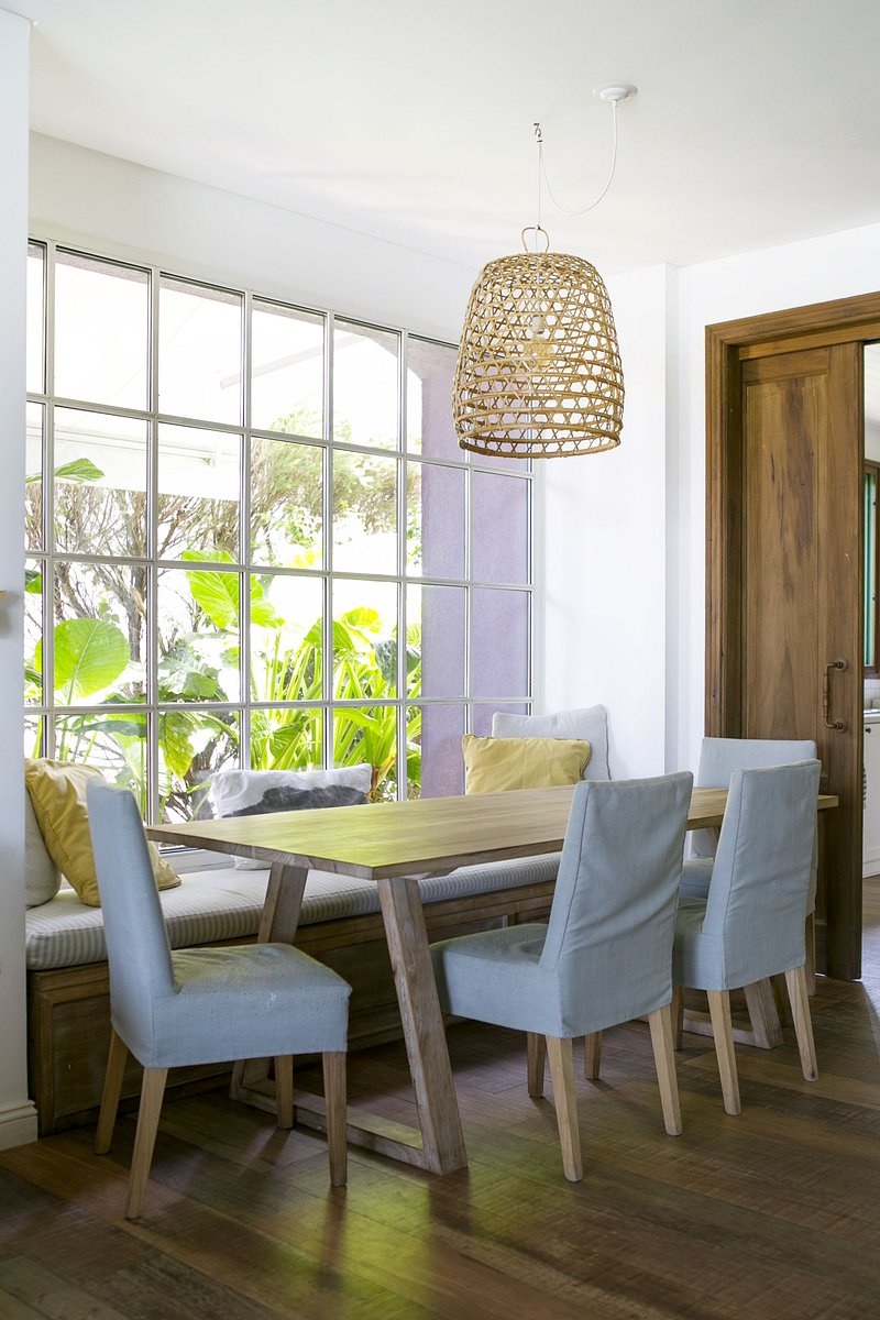 El blanco en la decoración de interiores y exteriores.