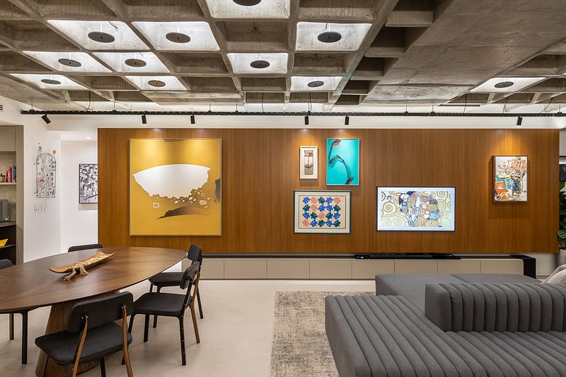 Apartamento de 163m² tem área social ampliada após reforma completa