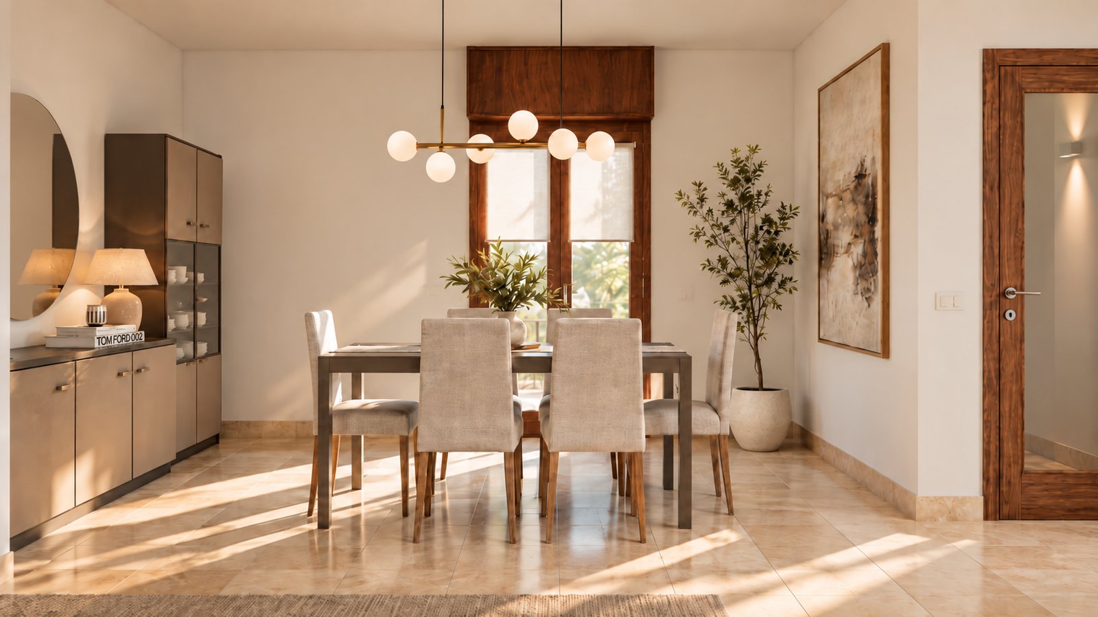 Renovación de living comedor y dormitorio 