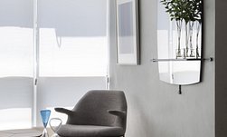 Sala Estilo Moderno com cor predominante Bege do Projeto Projeto Barão da Torre por Kelly Figueiredo Arquitetura