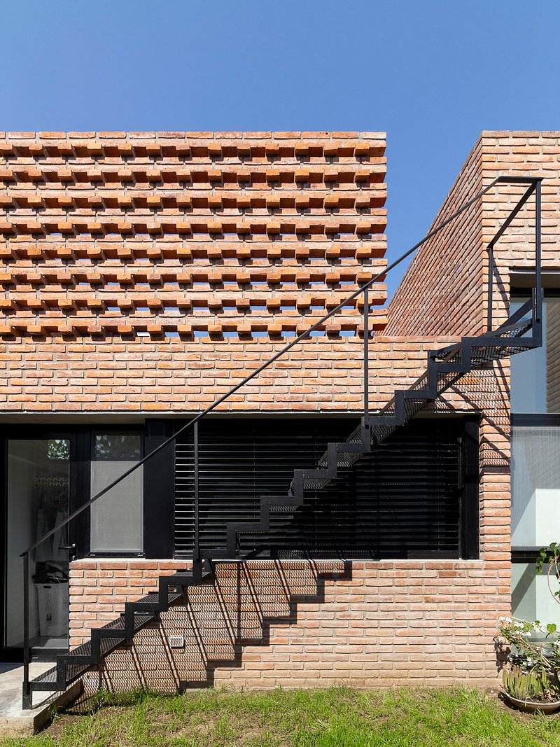 Casas de ladrillo visto: 12 obras argentinas actuales