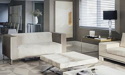 Sala Estilo Moderno com cor predominante Bege do Projeto Apto Santo Inácio/ Lídia Maciel por Cristiano Bauce