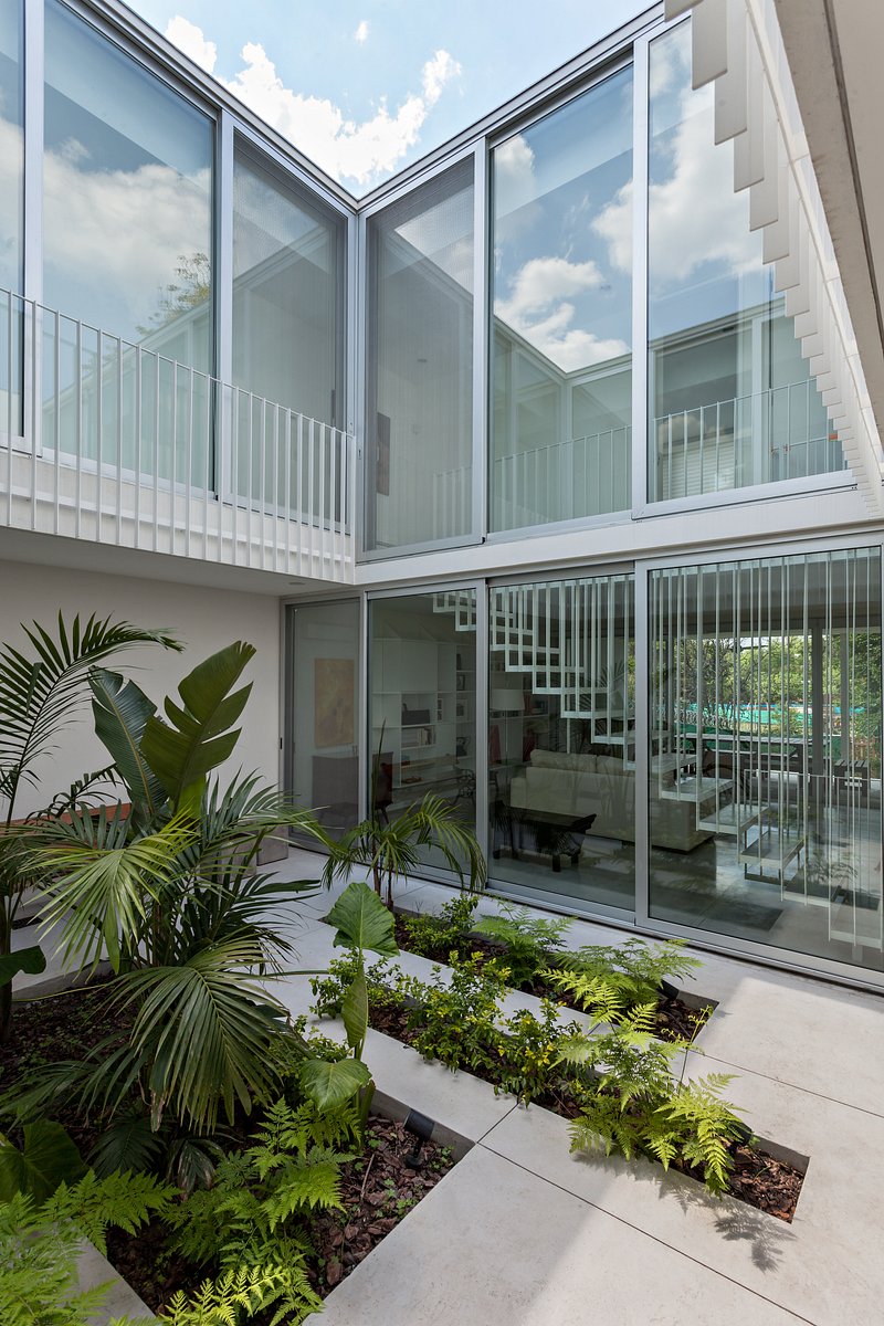 Patio de luz, un oasis en casa