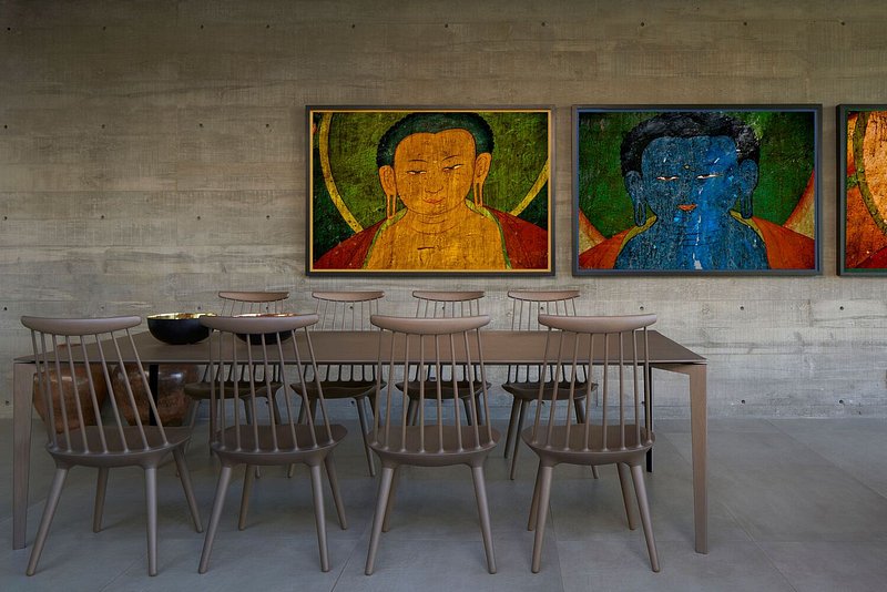 Parede de quadros: ideias de composição para a sala